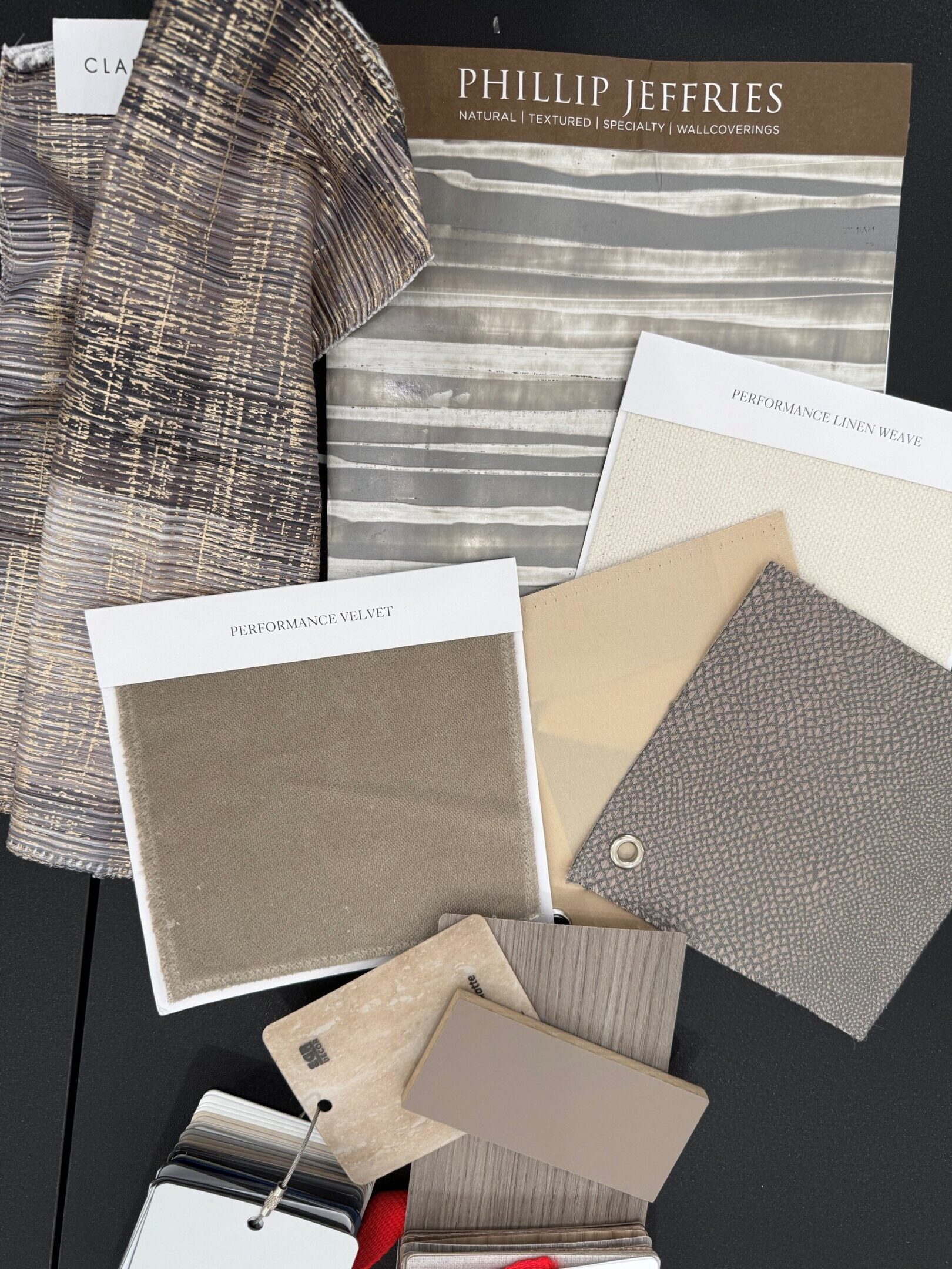 interior design fabrics and finishes